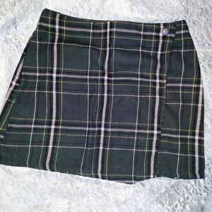 PLAID MINI SKIRT
